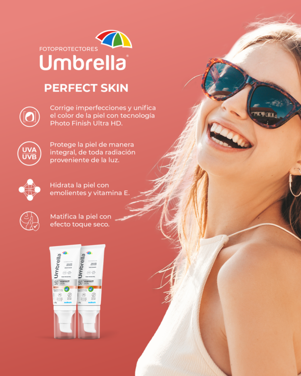UMBRELLA PERFECT SKIN TONO CLARO SPF50 - Image 3