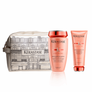 KERASTASE PACK DISCIPLINE Shampoo Fluidéaliste 250 ml + Conditioner Fluidéaliste 200 ml + Neceser