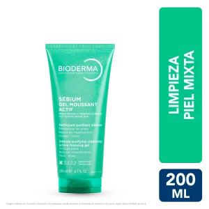 BIODERMA SEBIUM GEL MOUSSANT ACTIF 200ML