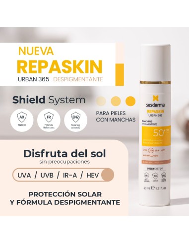 REPASKIN URBAN 365 DESPIGMENTANTE FOTOPROTECTOR SPF50+ SESDERMA - Image 4