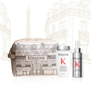 KERASTASE PACK PREMIER REPARACION INTENSA SHAMPOO + SERUM + NECESER