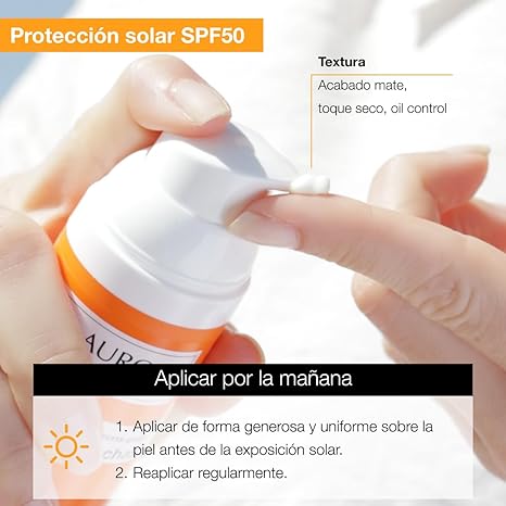 Bella Aurora Protector Solar Anti Manchas Piel Mixta-Grasa Spf50 - Image 3